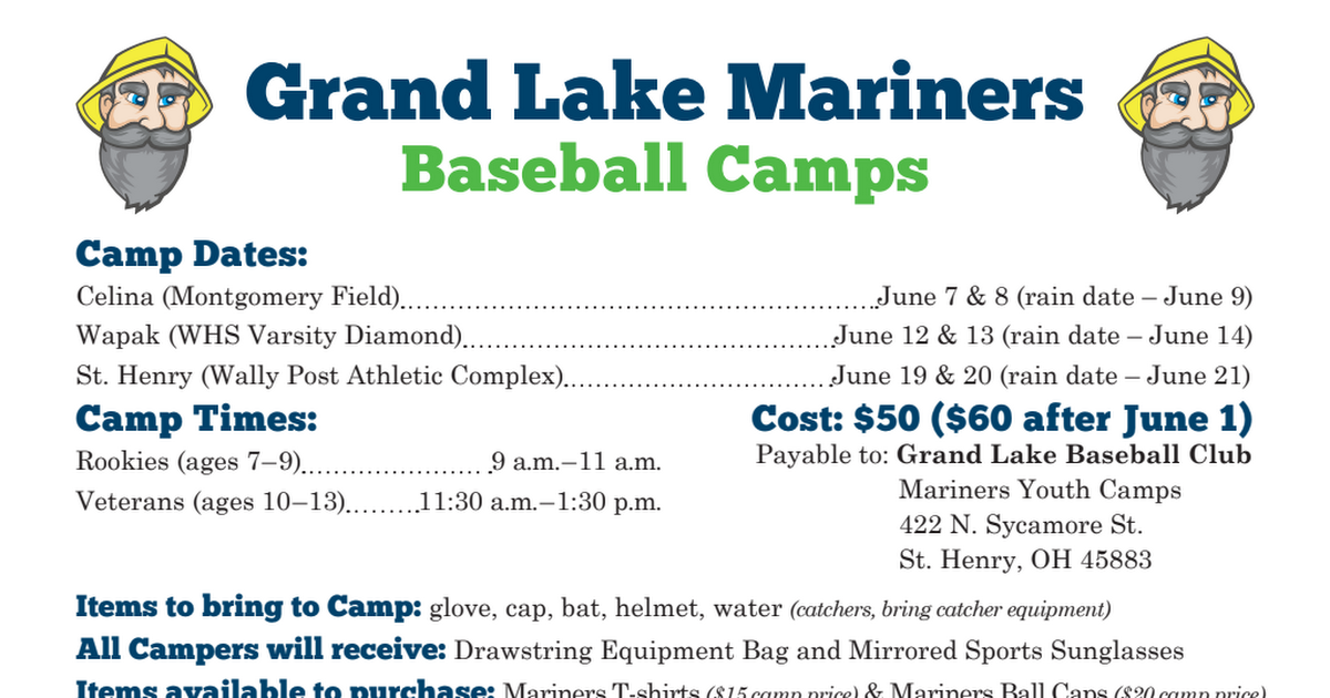 grandlakemariners Linktree